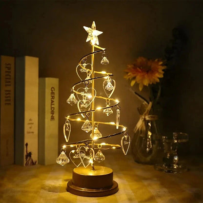 Albero di cristallo LED personalizzabile | La mia famiglia - Promozione fino al 50% di sconto + spedizione gratuita